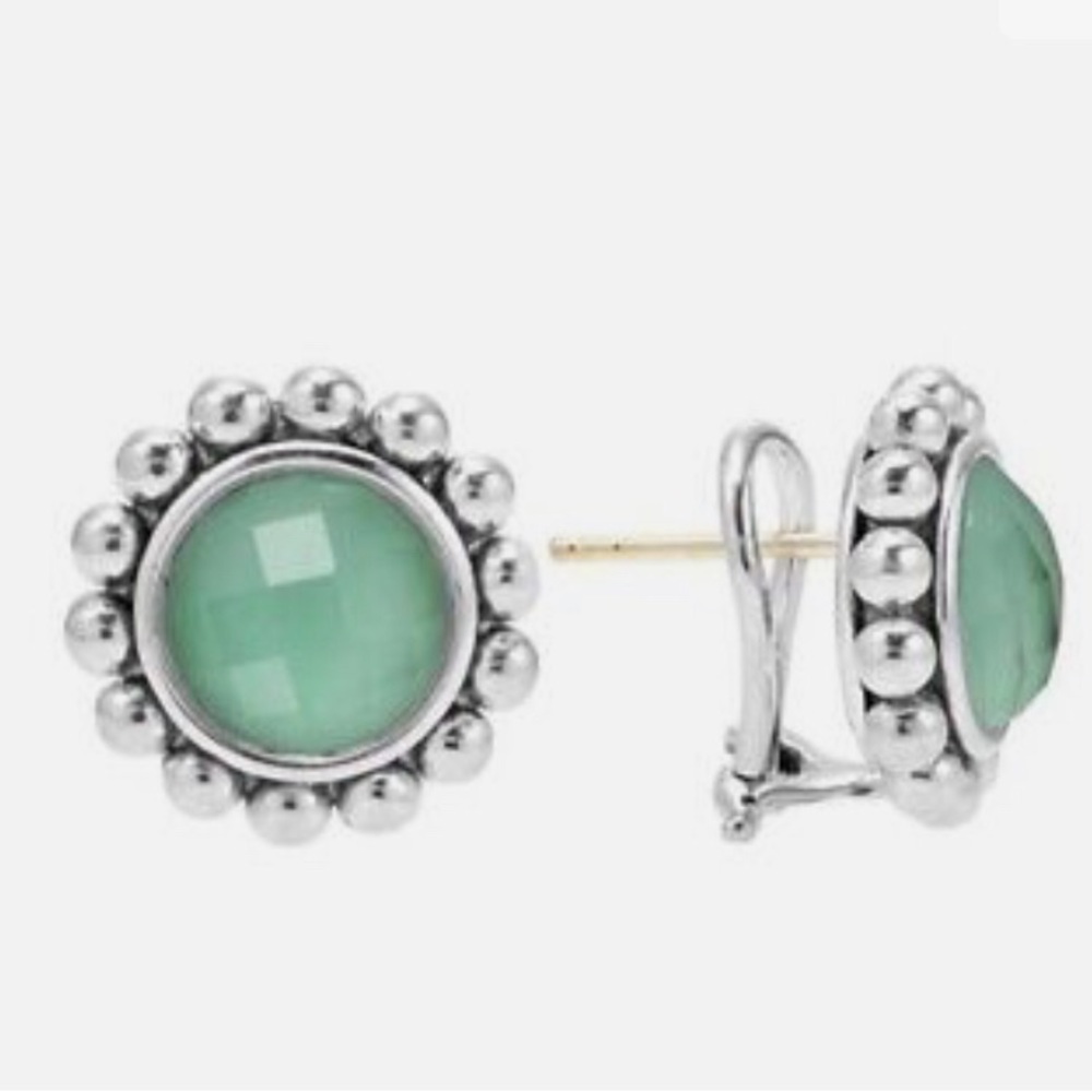LAGOS Maya Caviar Escape Variscite Earings